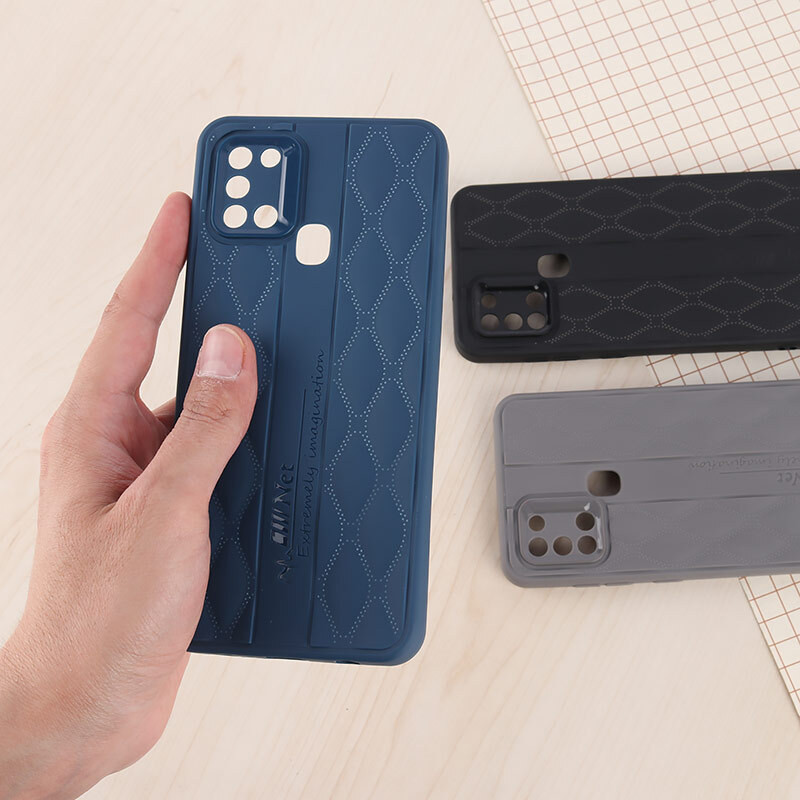 قاب ژله ای Extremely Imagination سامسونگ Galaxy A21s محافظ لنزدار