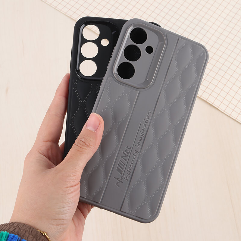 قاب ژله ای Extremely Imagination سامسونگ Galaxy A55 محافظ لنزدار