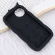 قاب سیلیکونی موج دار آیفون iPhone 11 کرومی هدفون دار