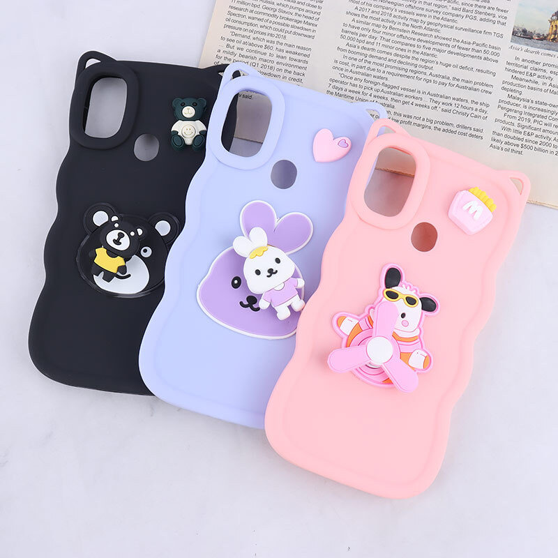 قاب موج دار سامسونگ Galaxy A11 / M11 اسپینر دار گوش دار