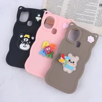 قاب موج دار سامسونگ Galaxy A21s اسپینر دار گوش دار
