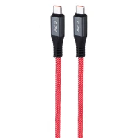 کابل تبدیل کوتاه فست شارژ Uma Type-C To Type-C 120W 25cm