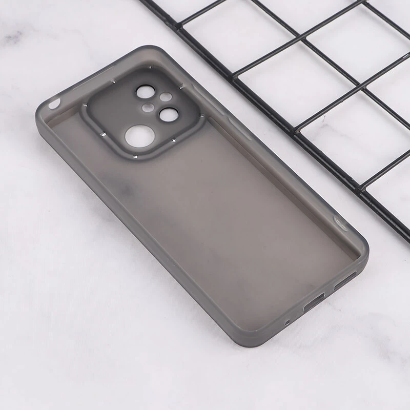 قاب Space شیائومی Redmi 12C دور محافظ متال محافظ لنزدار