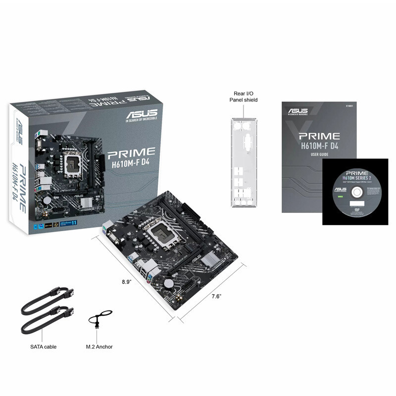 مادربرد ایسوس Prime H610M-F DDR4