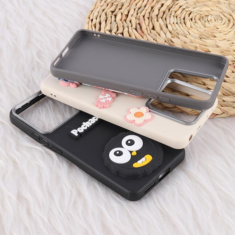 قاب چرمی ژله ای Leather شیائومی Redmi Note 14 طرح دار
