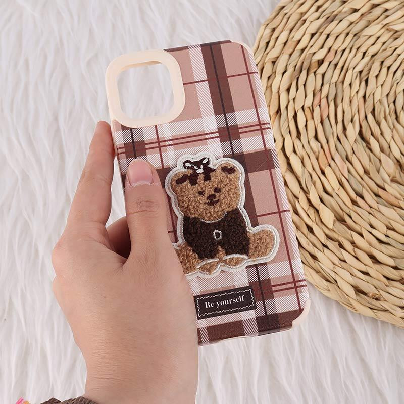 قاب ژله ای آیفون iPhone 11 طرح Burrbery Teddy