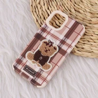 قاب ژله ای آیفون iPhone 11 طرح Burrbery Teddy