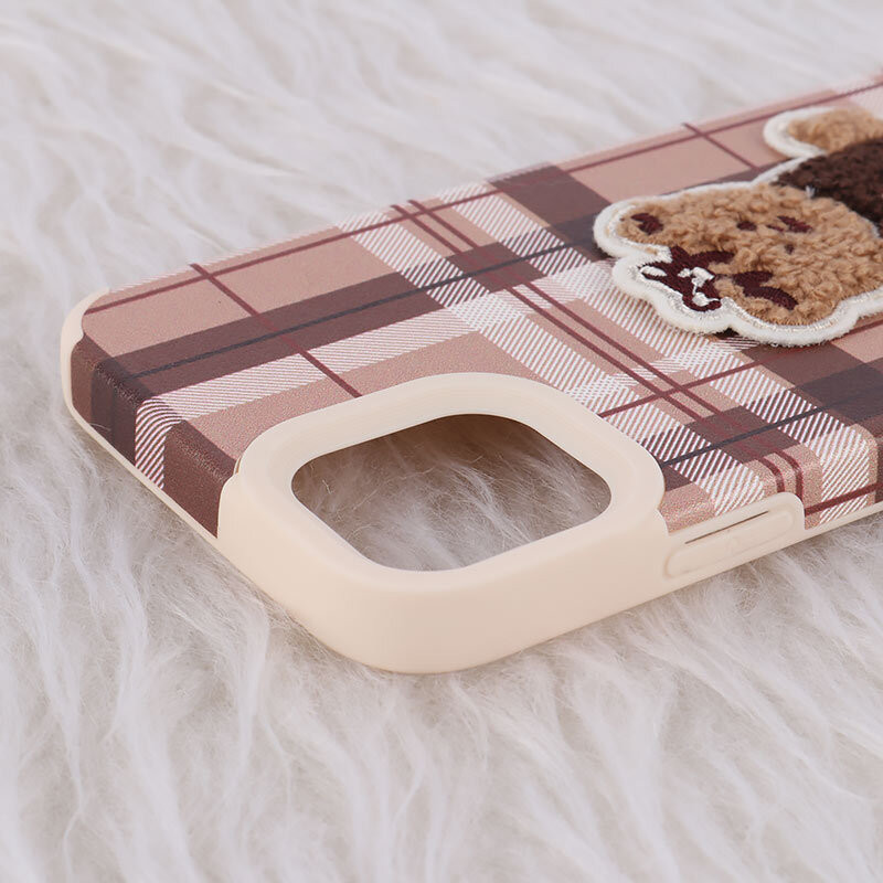 قاب ژله ای آیفون iPhone 11 طرح Burrbery Teddy