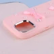 قاب سیلیکونی آیفون iPhone 13 / 14 پاپیونی مرواریدی دور محافظ متال