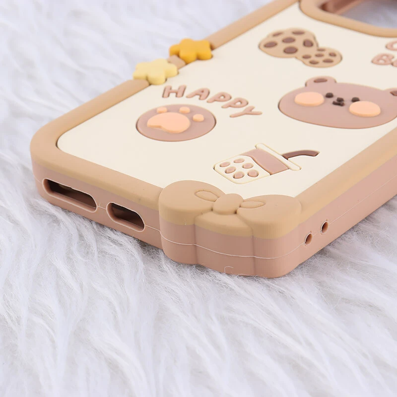 قاب عروسکی شیائومی Redmi Note 13 4G طرح Cute Bear Happy