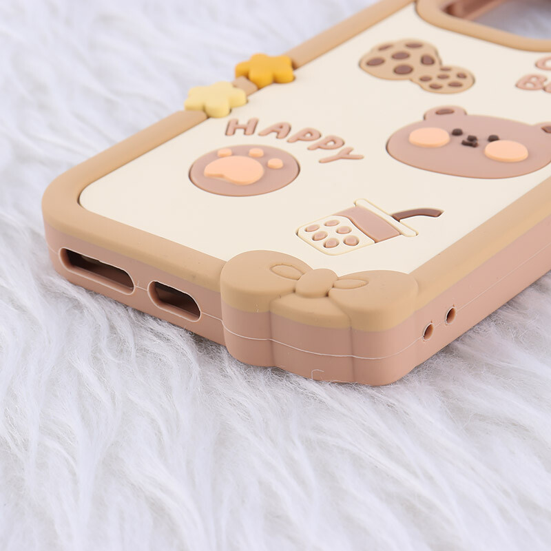 قاب عروسکی شیائومی Redmi Note 13 4G طرح Cute Bear Happy