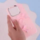 قاب سیلیکونی Redmi Note 14 شیائومی پاپیون مروارید صورتی