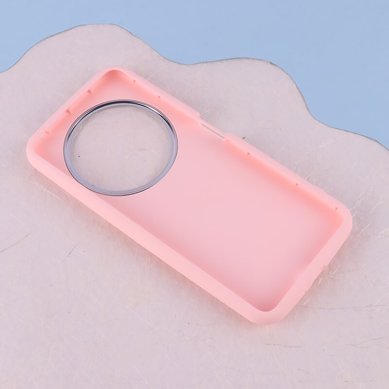 قاب سیلیکونی شیائومی Redmi 14C / Poco C75 پاپیونی مرواریدی دور محافظ متال