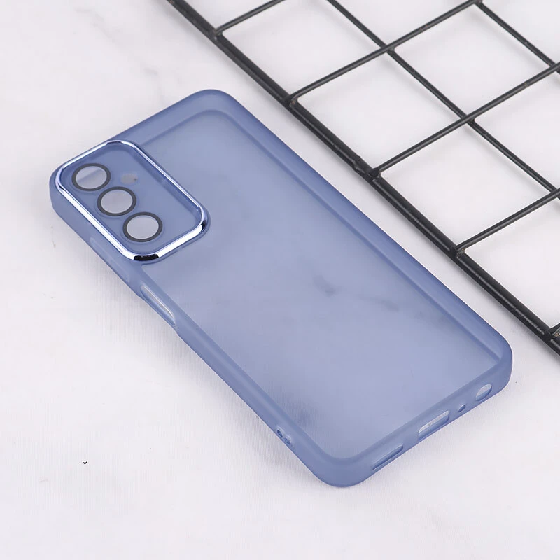 قاب Space سامسونگ Galaxy A05s دور محافظ متال محافظ لنزدار