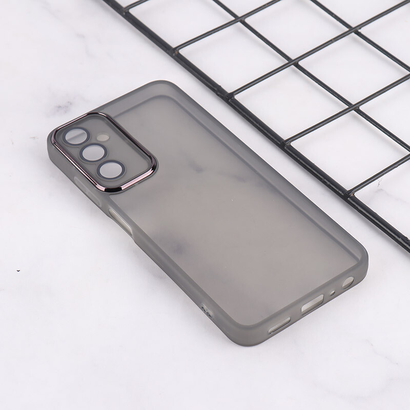 قاب Space سامسونگ Galaxy A05s دور محافظ متال محافظ لنزدار
