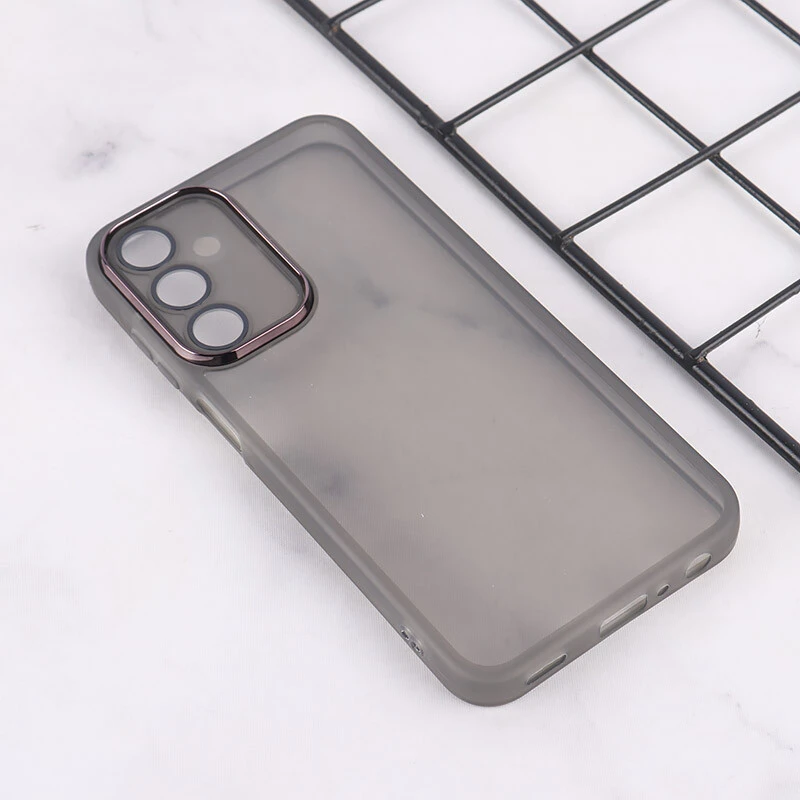 قاب Space سامسونگ Galaxy A25 دور محافظ متال محافظ لنزدار