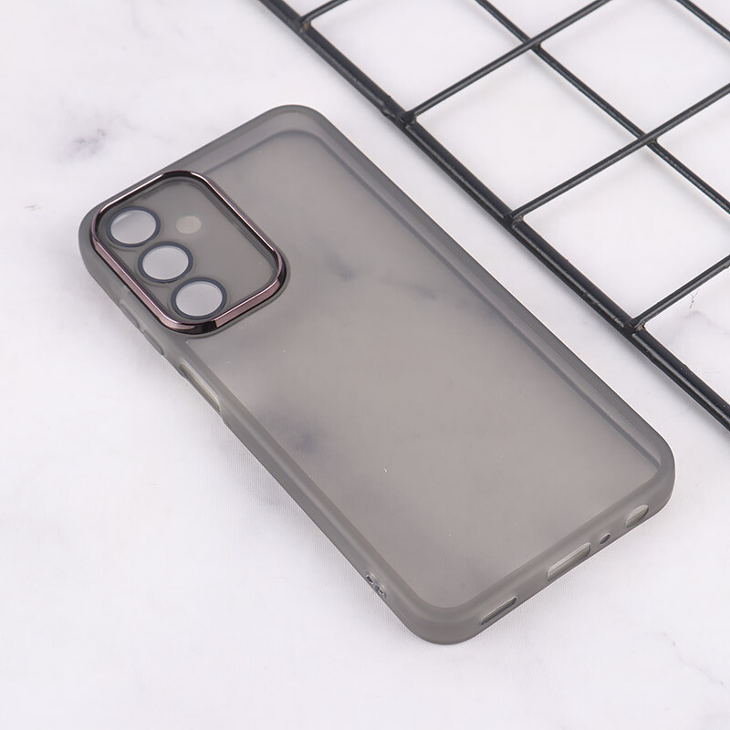 قاب Space سامسونگ Galaxy A25 دور محافظ متال محافظ لنزدار