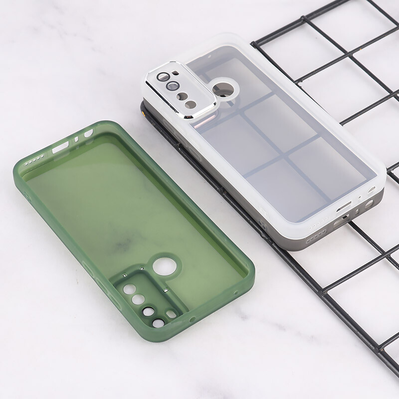 قاب Space شیائومی Redmi Note 8 دور محافظ متال محافظ لنزدار