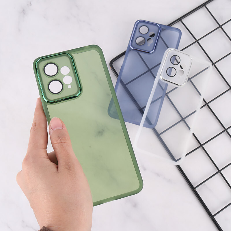 قاب Space شیائومی Redmi Note 12 4G دور محافظ متال محافظ لنزدار