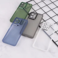 قاب Space شیائومی Redmi Note 12 4G دور محافظ متال محافظ لنزدار
