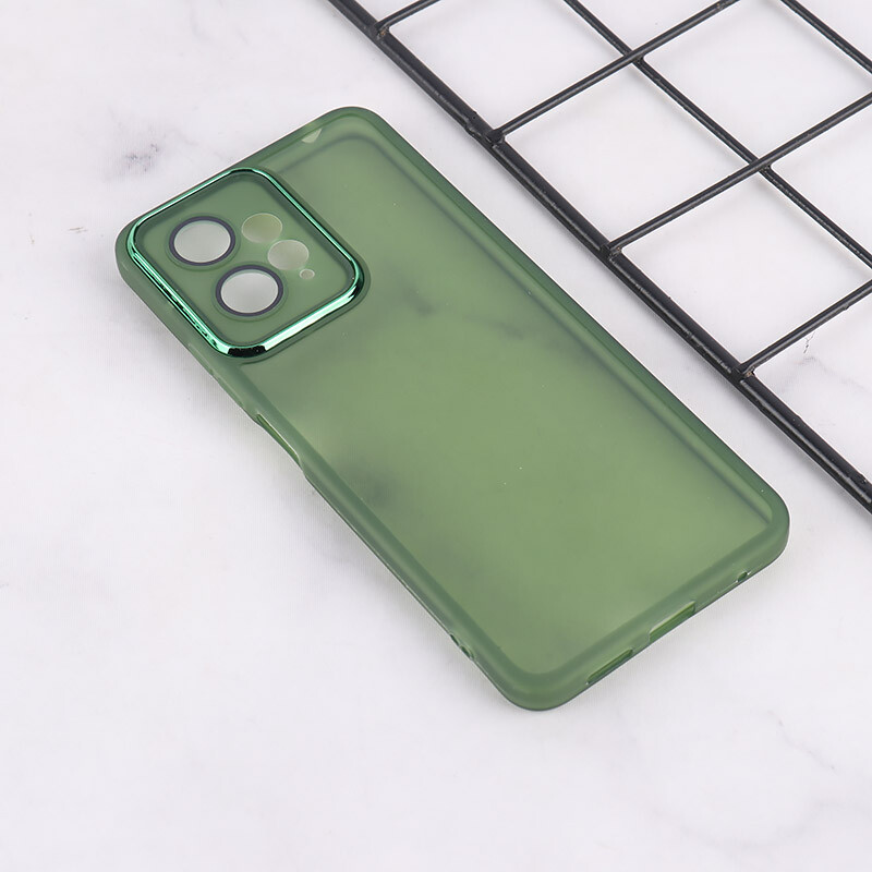 قاب Space شیائومی Redmi Note 12 4G دور محافظ متال محافظ لنزدار