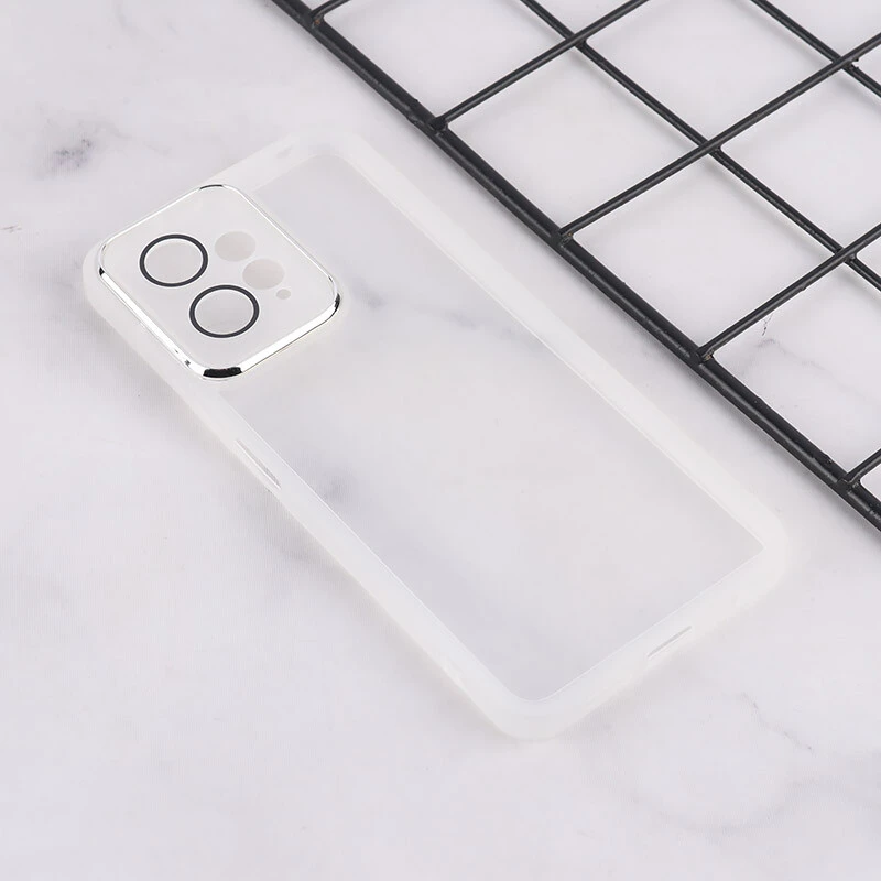 قاب Space شیائومی Redmi Note 12 4G دور محافظ متال محافظ لنزدار