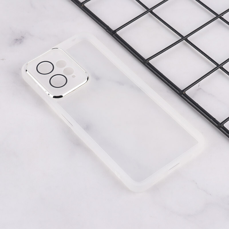 قاب Space شیائومی Redmi Note 12 4G دور محافظ متال محافظ لنزدار