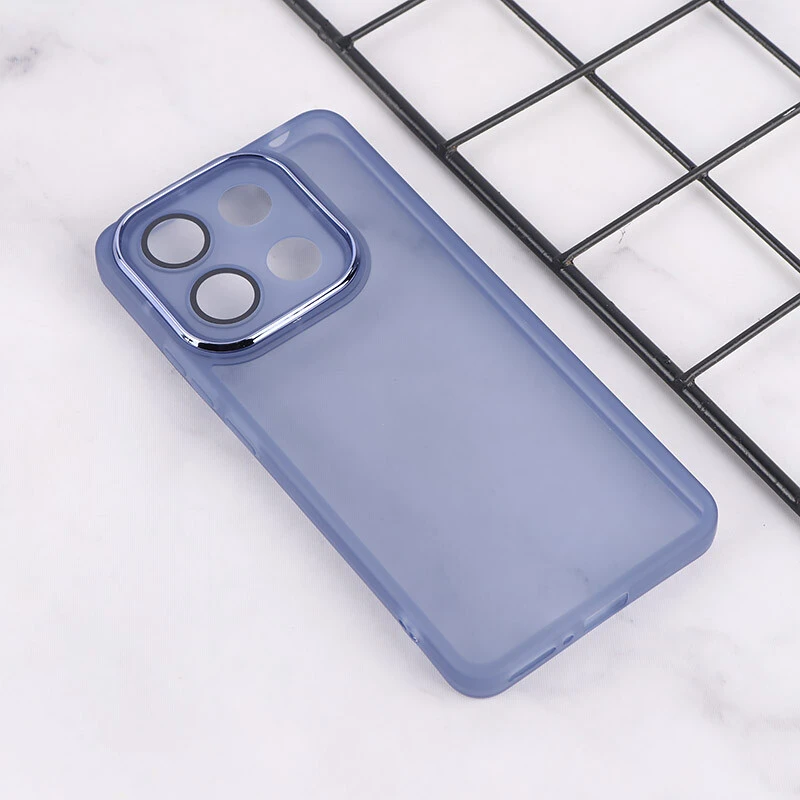 قاب Space شیائومی Redmi Note 13 4G دور محافظ متال محافظ لنزدار