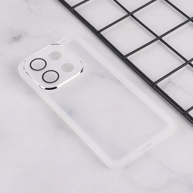 قاب Space شیائومی Redmi Note 13 4G دور محافظ متال محافظ لنزدار
