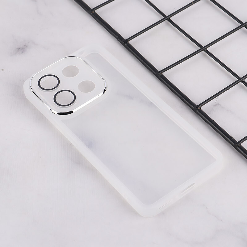 قاب Space شیائومی Redmi Note 13 4G دور محافظ متال محافظ لنزدار