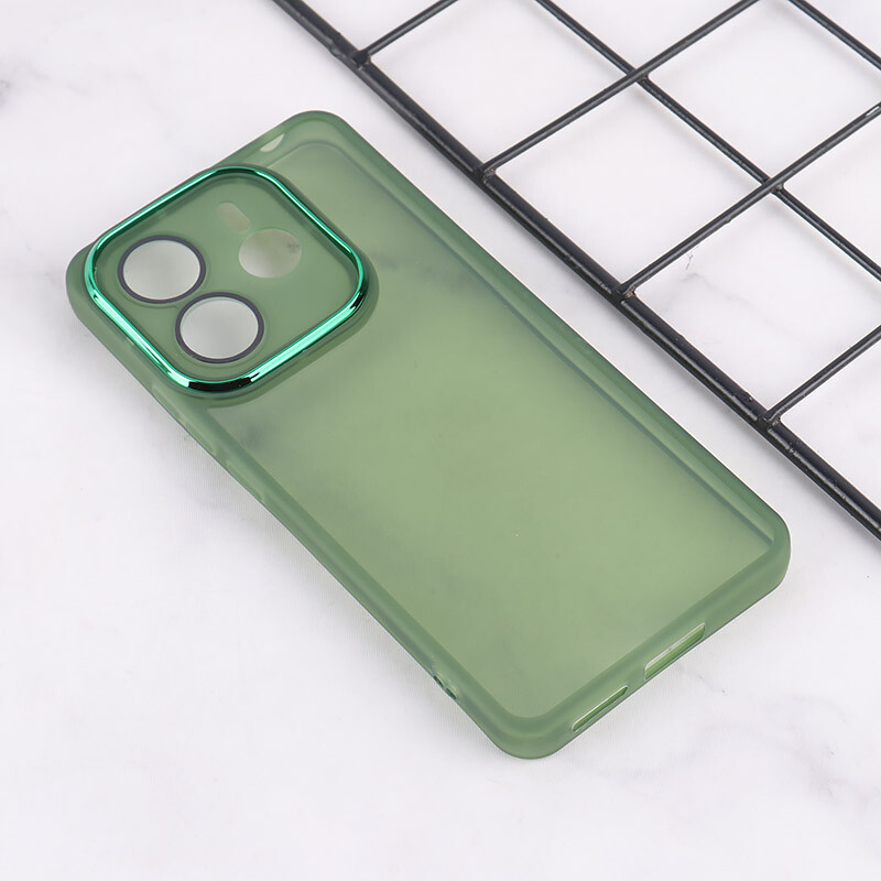 قاب Space شیائومی Redmi Note 14 دور محافظ متال محافظ لنزدار