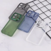 قاب Space شیائومی Redmi Note 14 دور محافظ متال محافظ لنزدار