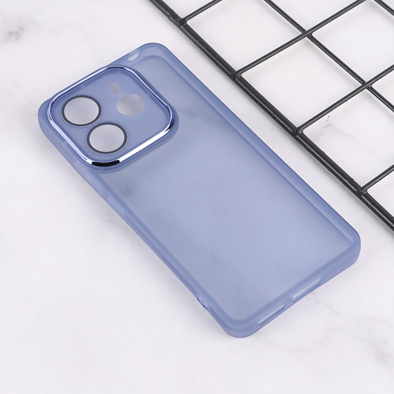 قاب Space شیائومی Redmi Note 14 دور محافظ متال محافظ لنزدار