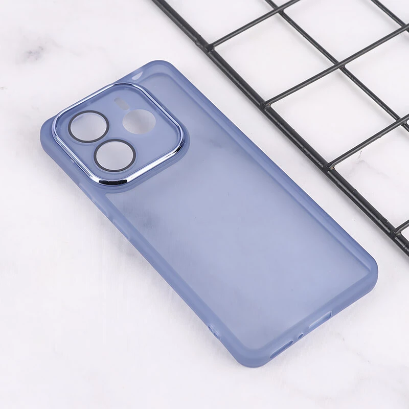 قاب Space شیائومی Redmi Note 14 5G دور محافظ متال محافظ لنزدار