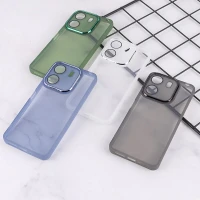 قاب Space شیائومی Redmi 13C / Poco C65 دور محافظ متال محافظ لنزدار