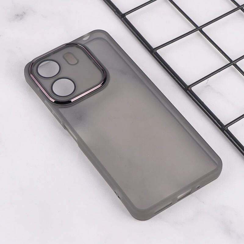 قاب Space شیائومی Redmi 13C / Poco C65 دور محافظ متال محافظ لنزدار