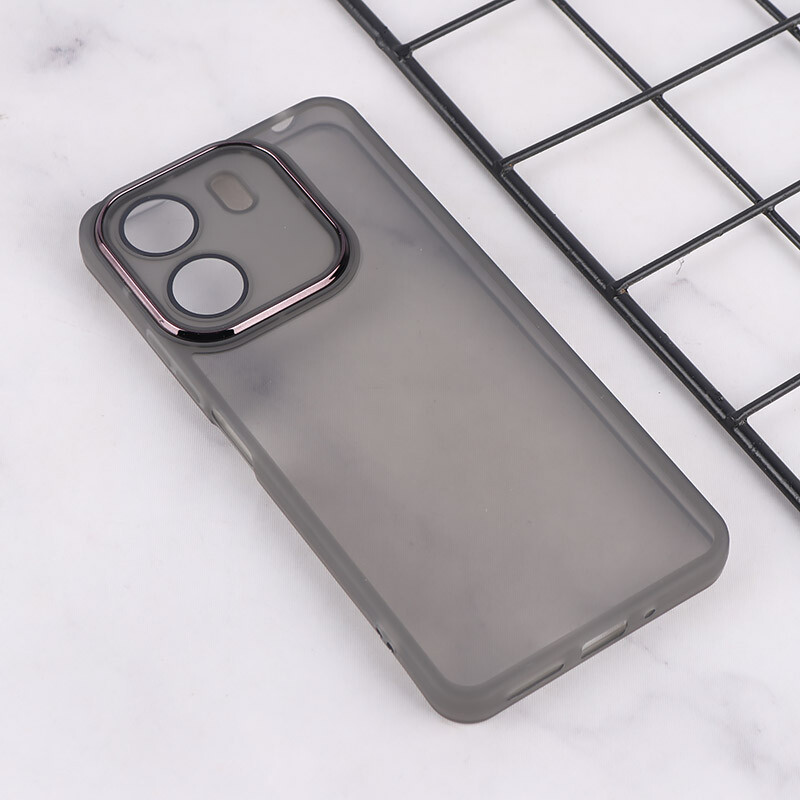 قاب Space شیائومی Redmi 13C / Poco C65 دور محافظ متال محافظ لنزدار