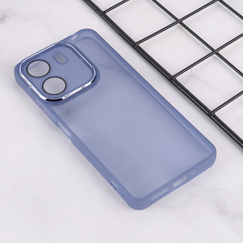 قاب Space شیائومی Redmi 13C / Poco C65 دور محافظ متال محافظ لنزدار