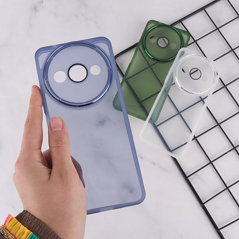 قاب Space شیائومی Redmi A3 / A3X دور محافظ متال محافظ لنزدار