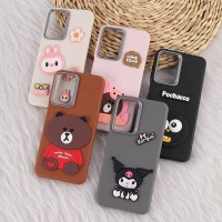 قاب چرمی ژله ای Leather سامسونگ Galaxy A26 طرح دار