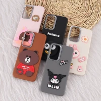 قاب چرمی ژله ای Leather سامسونگ Galaxy A36 طرح دار