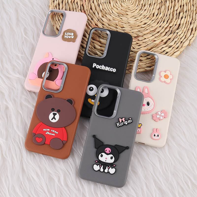 قاب چرمی ژله ای Leather سامسونگ Galaxy A36 طرح دار
