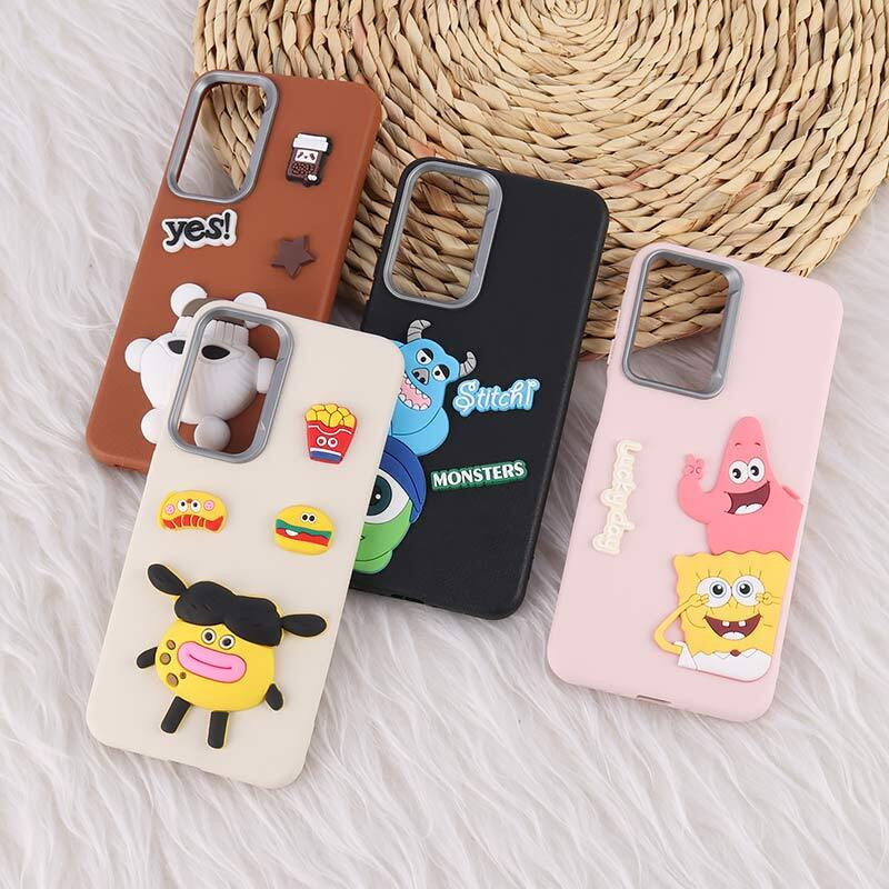 قاب چرمی ژله ای Leather سامسونگ Galaxy A36 طرح دار