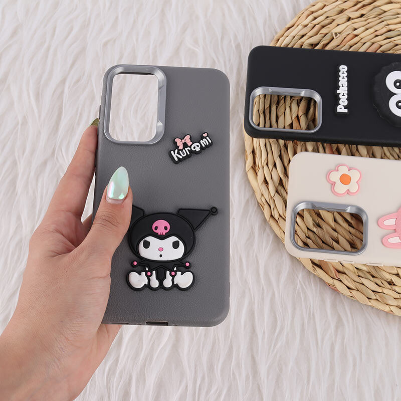 قاب چرمی ژله ای Leather سامسونگ Galaxy A36 طرح دار