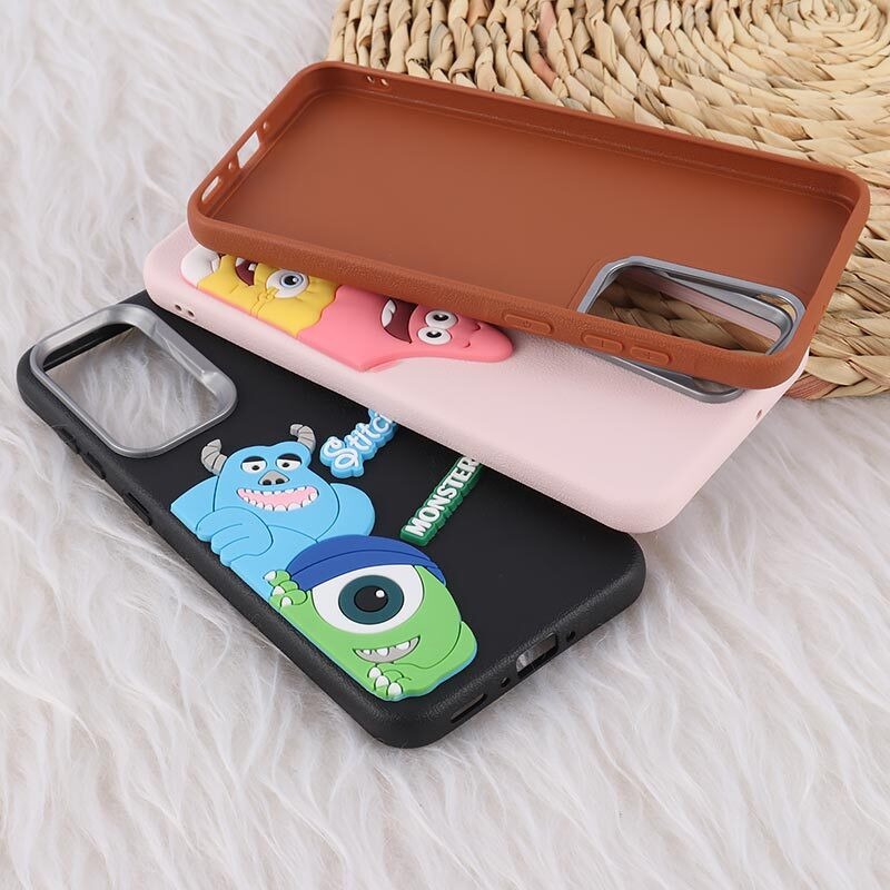 قاب چرمی ژله ای Leather سامسونگ Galaxy A36 طرح دار
