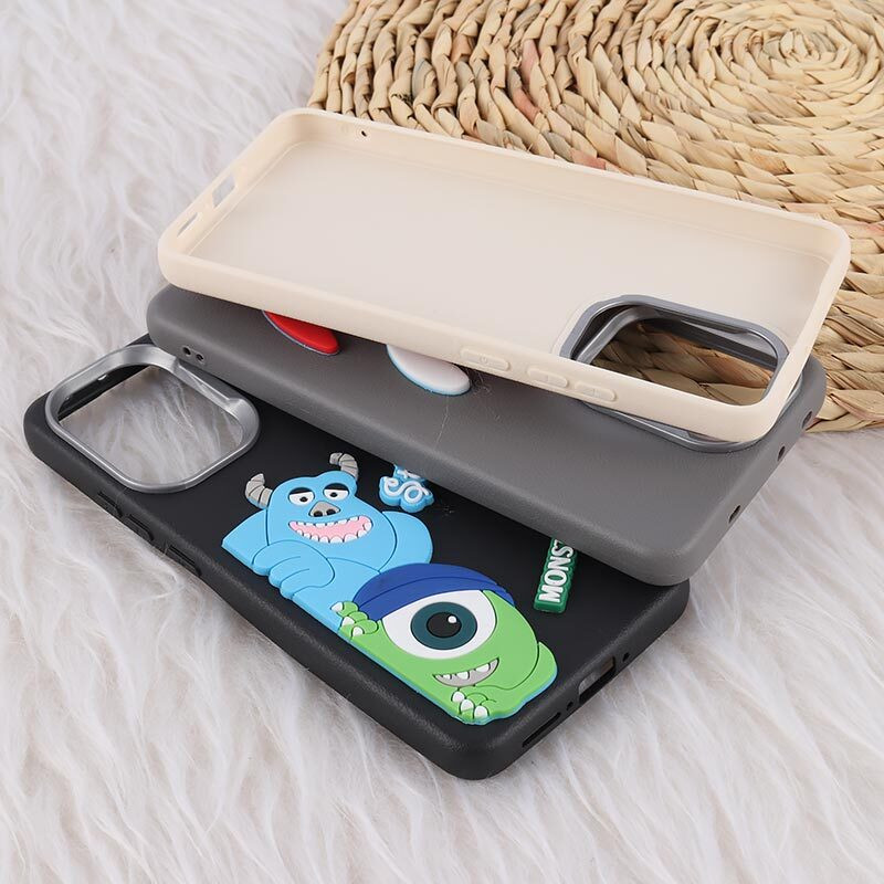 قاب چرمی ژله ای Leather شیائومی Poco X7 Pro طرح دار