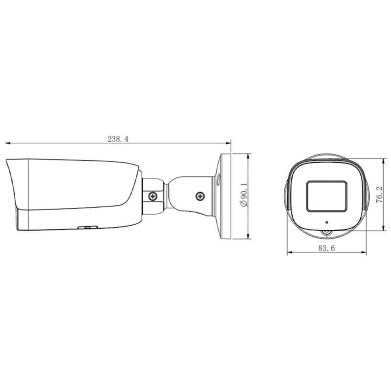 دوربین مداربسته تحت شبکه تیاندی 5 مگاپیکسل TC-C35US