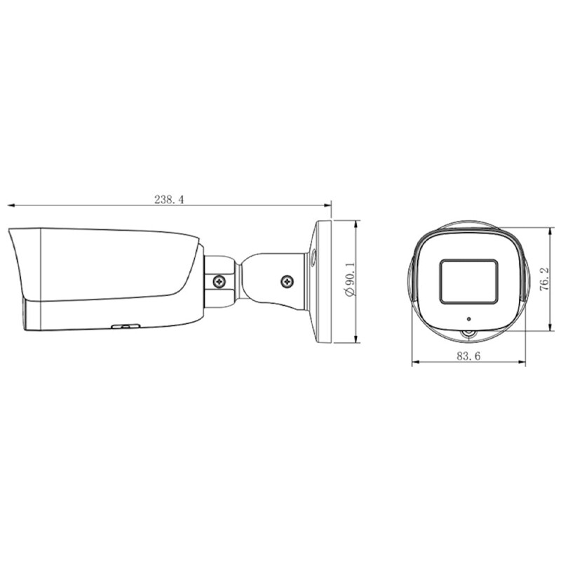 دوربین مداربسته تحت شبکه تیاندی 5 مگاپیکسل TC-C35US
