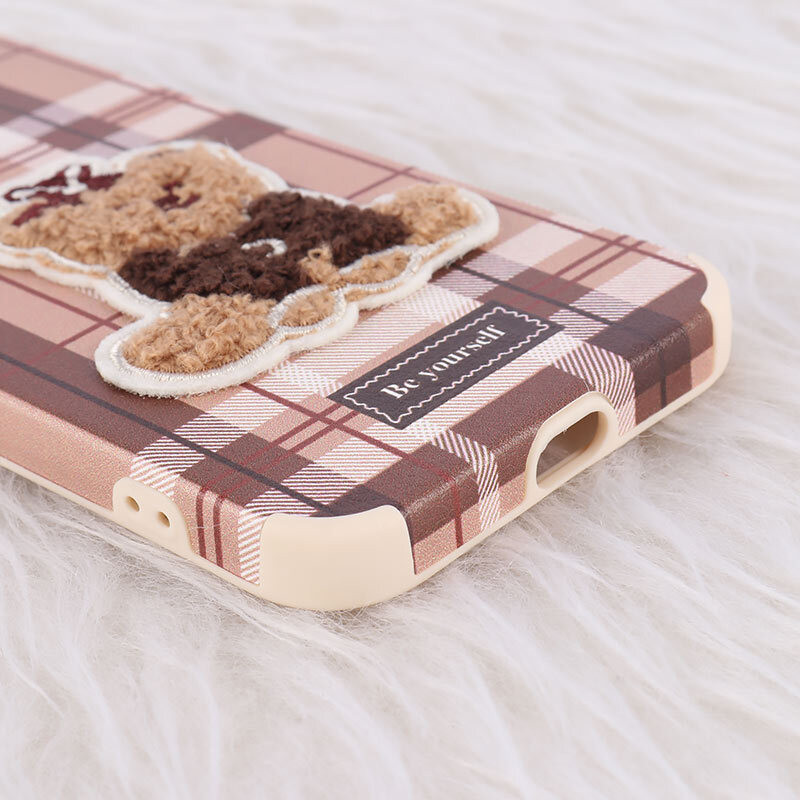 قاب ژله ای آیفون iPhone 13 / 14 طرح Burrbery Teddy