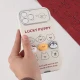 قاب آیفون ۱۳ پرو مکس Lucky Puppy عروسکی برجسته محافظ لنزدار